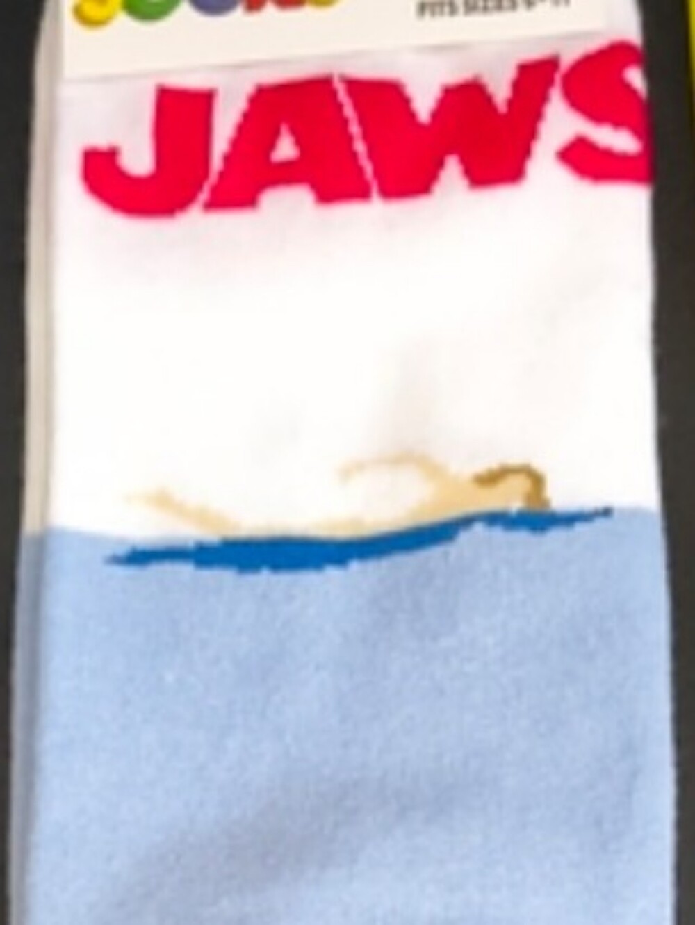 🧦 Cool Socks Women's Novelty - JAWS 🦈